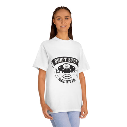 Don't Stop Believin | Unisex Classic Tee - Alien Anthem