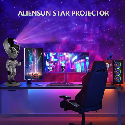 Close Encounters of the Lit Kind: Alien Galaxy Light Projector