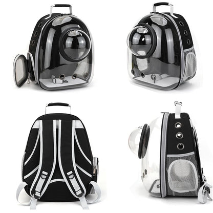 Cosmic Cat Capsule Space-View Backpack