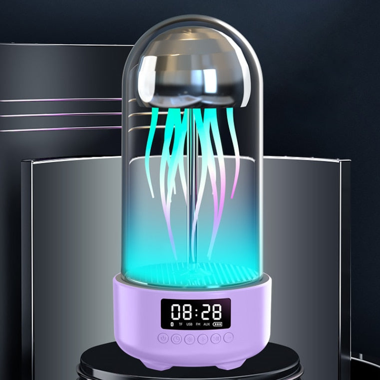 Anthem of the Abyss | 3-in-1 Jellyfish Lamp, Speaker & Clock