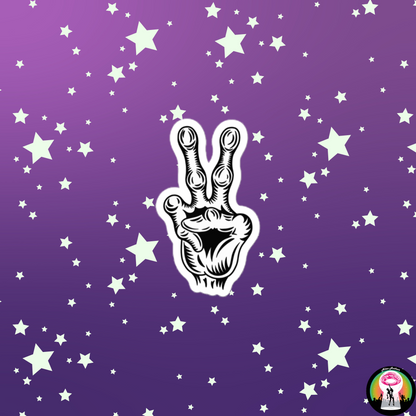 We Come in Peace | Bubble-free Sticker - Alien Anthem