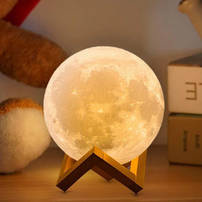 Alien Moonrise | LED Moon Night-light